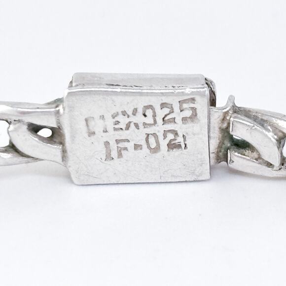 Vintage Mexico Sterling Silver 925 ID Bracelet "Agustin" 7" - Picture 3 of 6